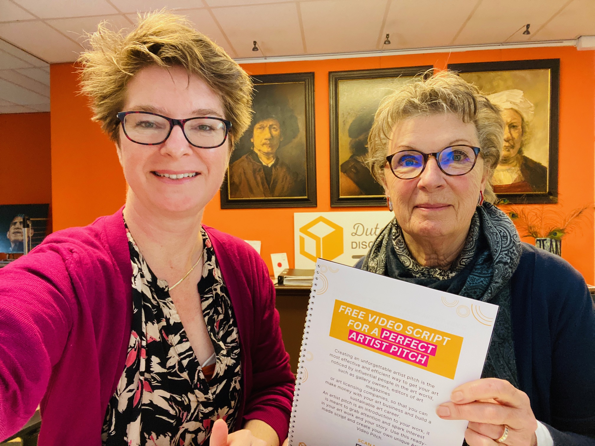 Jocelyn and Jean Free Art Business Breakthrough Call